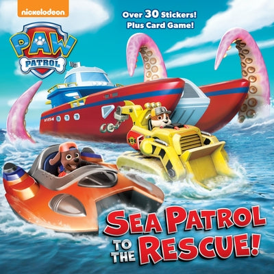 Book cover for Sea Patrol to the Rescue! (Paw Patrol)