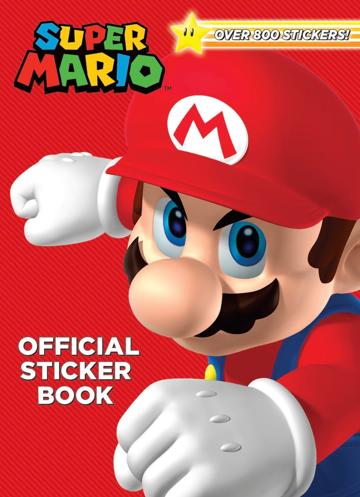 Book cover for Super Mario Official Sticker Book (Nintendo(r))