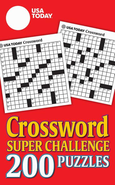 Book cover for USA Today Crossword Super Challenge: 200 Puzzles