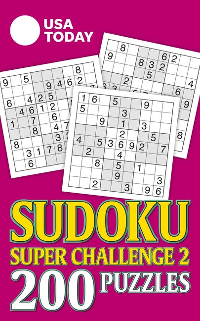 Book cover for USA Today Sudoku Super Challenge 2: 200 Puzzles