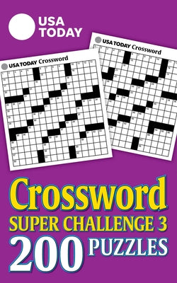 Book cover for USA Today Crossword Super Challenge 3