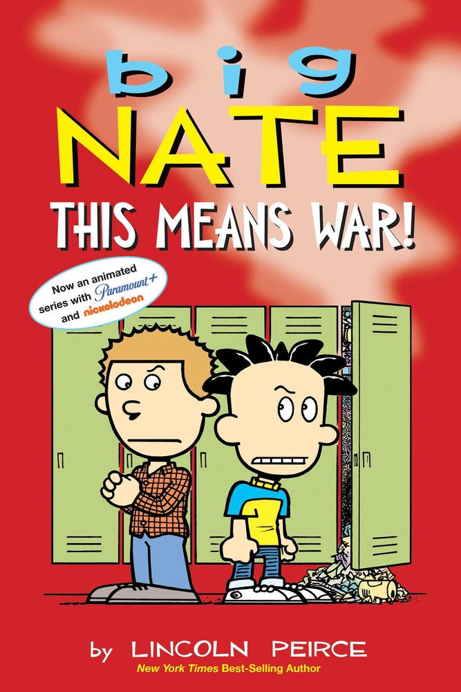 Book cover for Big Nate: This Means War!