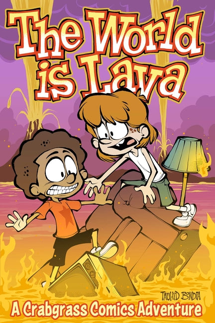 Book cover for World Is Lava: A Crabgrass Comics Adventure Volume 3