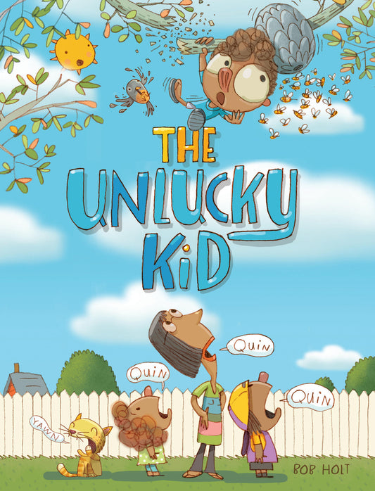 Book cover for The Unlucky Kid
