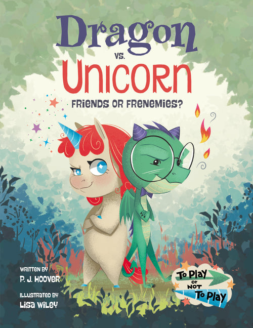 Book cover for Dragon vs. Unicorn: Friends or Frenemies?