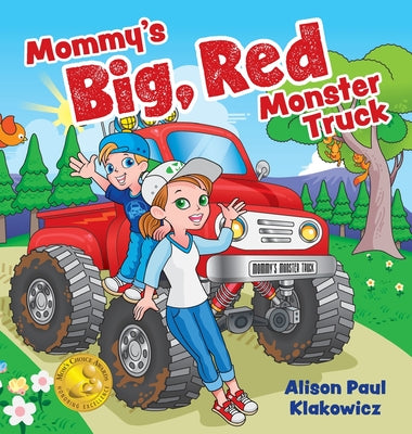 Book cover for Mommy's Big, Red Monster Truck