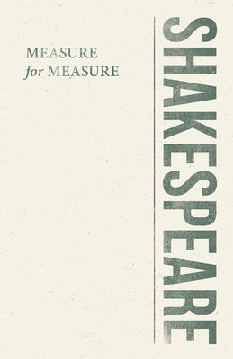 Book cover for Measure for Measure