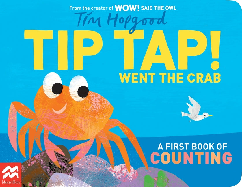 Book cover for Tip Tap Went the Crab: A First Book of Counting