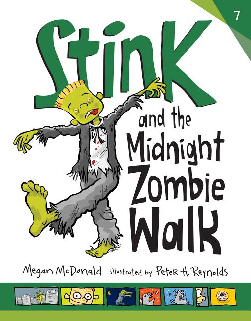Book cover for Stink and the Midnight Zombie Walk