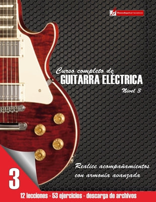 Book cover for Curso completo de guitarra eléctrica nivel 3