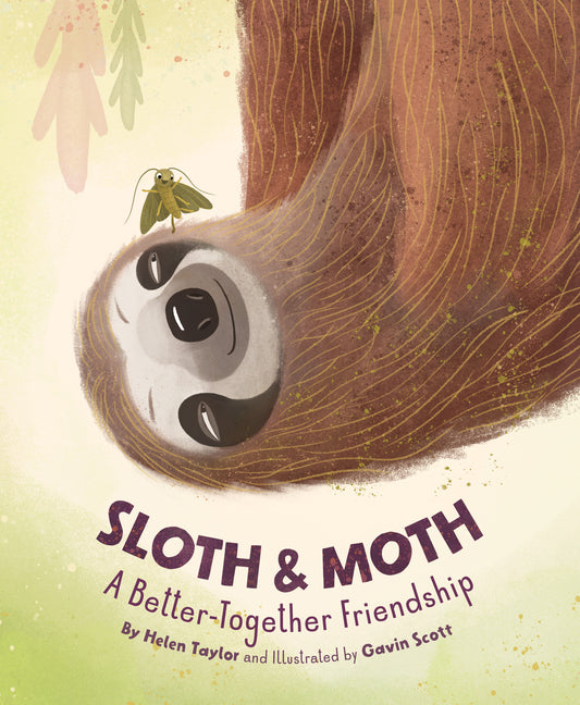 Book cover for Sloth & Moth: A Better-Together Friendship