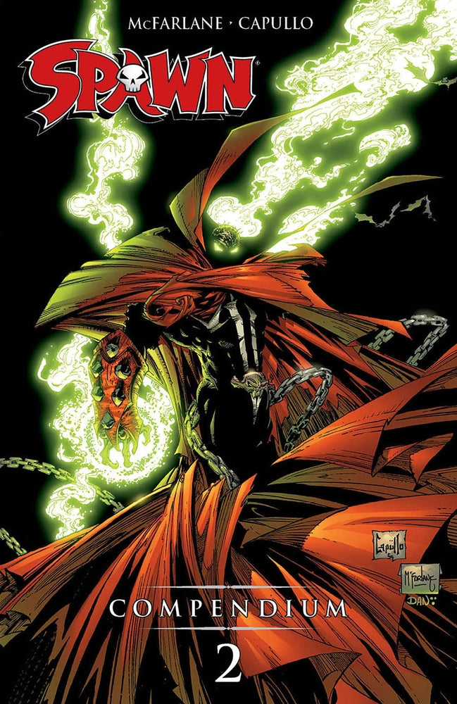 Book cover for Spawn Compendium, Color Edition, Volume 2