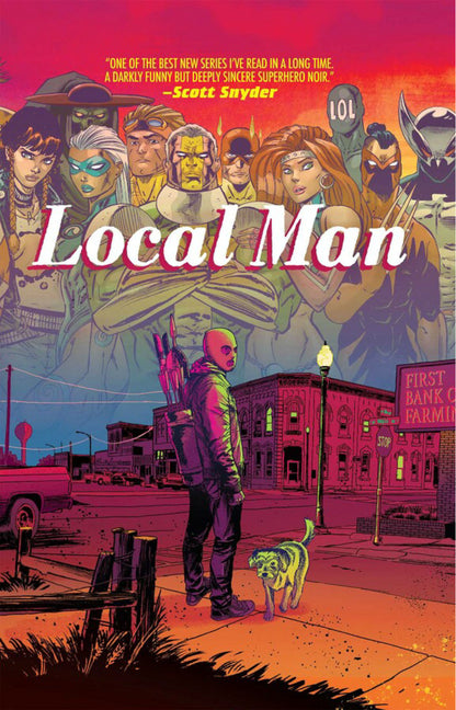 Book cover for Local Man Deluxe Hardcover