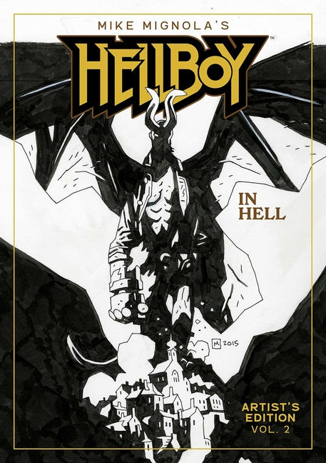 Book cover for Mike Mignola's Hellboy in Hell Book 2 Artist's Edition
