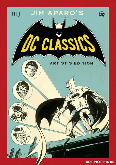 Book cover for Jim Aparo's DC Classics Artist's Edition