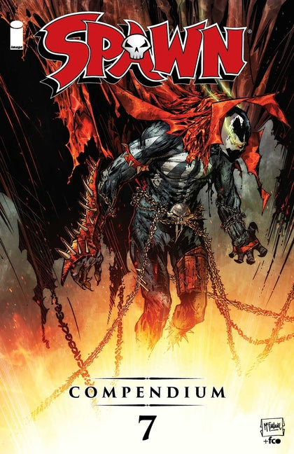 Book cover for Spawn Compendium Volume 7 Color Edition