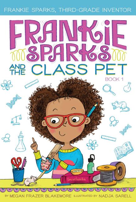 Book cover for Frankie Sparks and the Class Pet