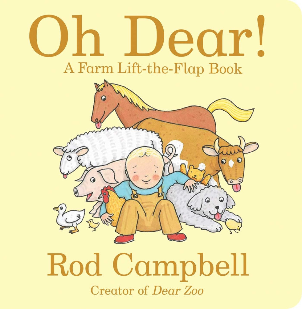 Book cover for Oh Dear!: A Farm Lift-The-Flap Book