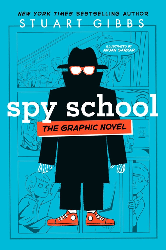 Book cover for Spy School the Graphic Novel