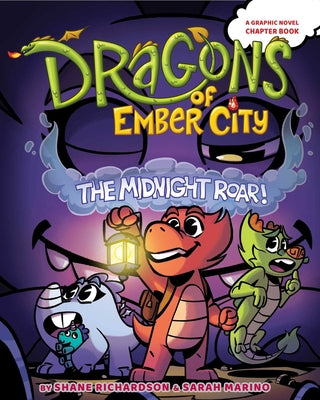 Book cover for The Midnight Roar!