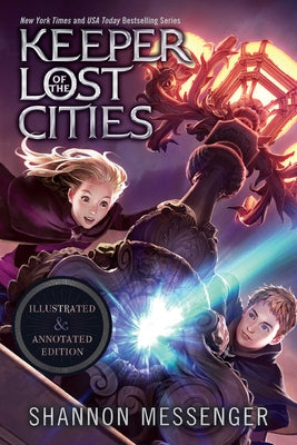 Book cover for Keeper of the Lost Cities Illustrated & Annotated Edition: Book One