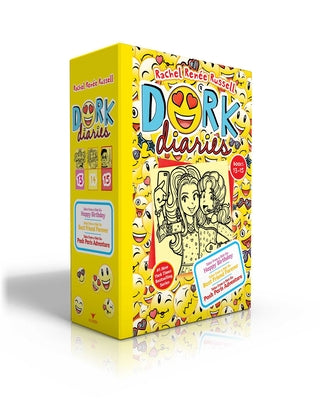 Book cover for Dork Diaries Books 13-15 (Boxed Set): Dork Diaries 13; Dork Diaries 14; Dork Diaries 15
