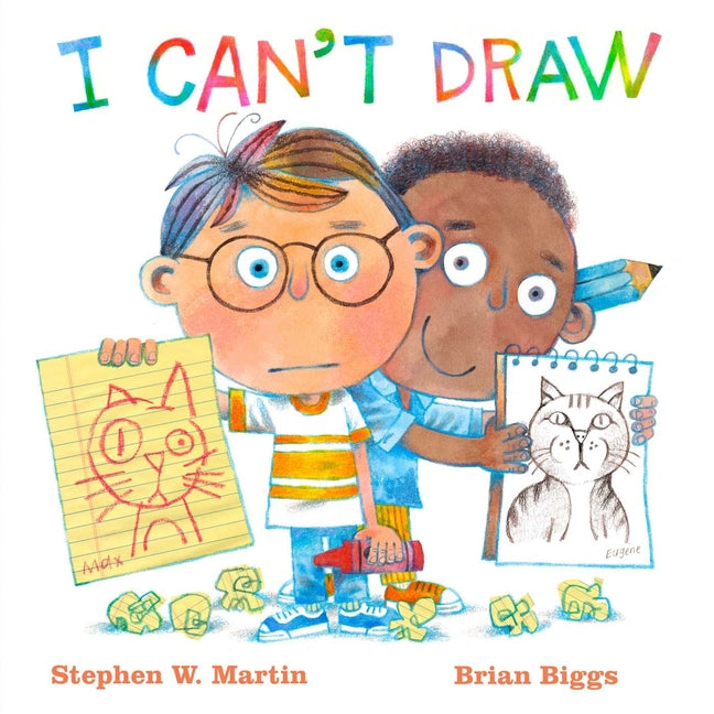 Book cover for I Can't Draw
