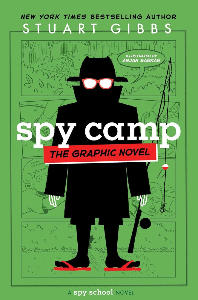 Book cover for Spy Camp the Graphic Novel