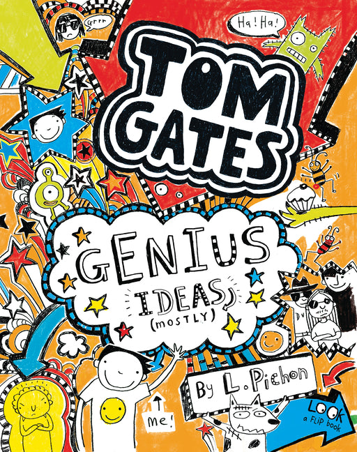 Book cover for Tom Gates: Genius Ideas (Mostly)