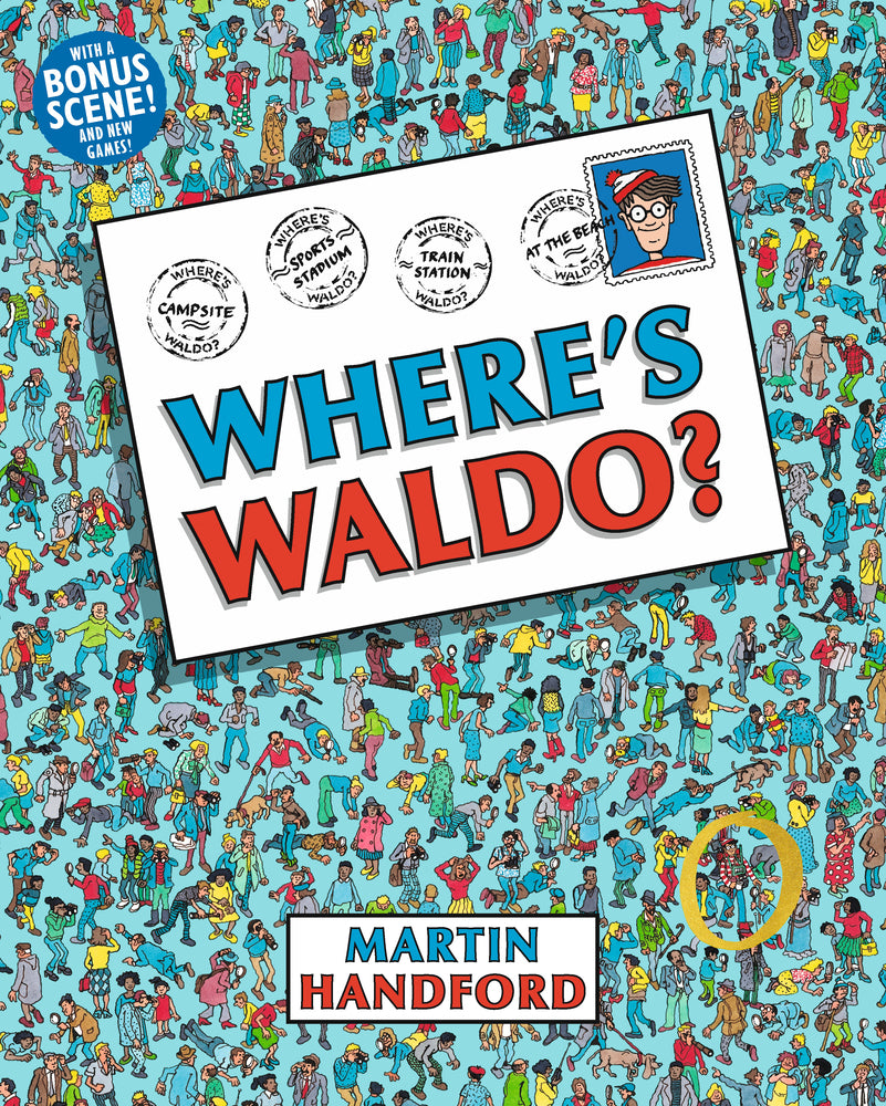 Book cover for Where's Waldo?