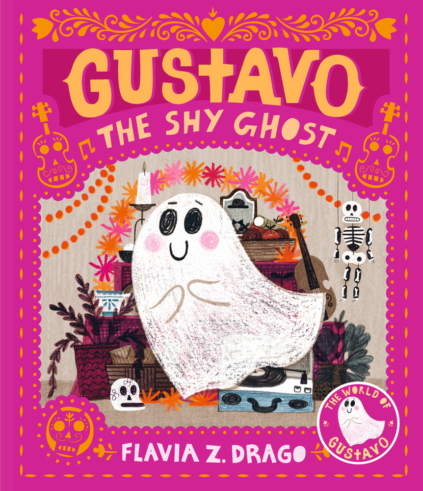 Book cover for Gustavo, the Shy Ghost