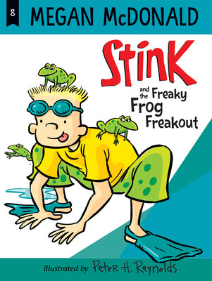 Book cover for Stink and the Freaky Frog Freakout