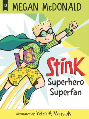 Book cover for Stink: Superhero Superfan