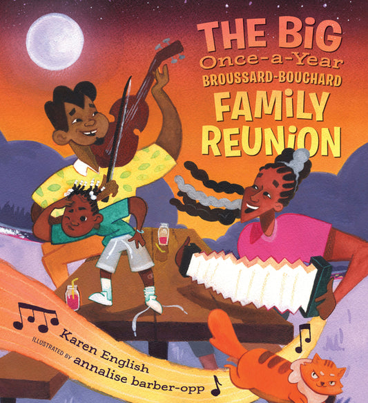 Book cover for Big Once-A-Year Broussard-Bouchard Family Reunion