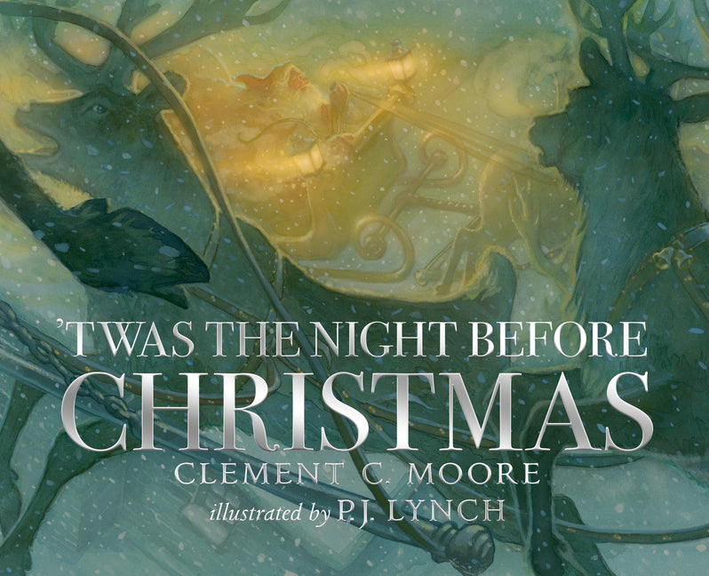 Book cover for 'Twas the Night Before Christmas