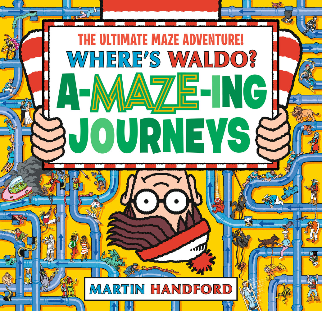 Book cover for Where's Waldo? Amazing Journeys
