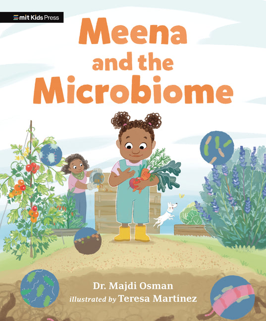 Book cover for Meena and the Microbiome