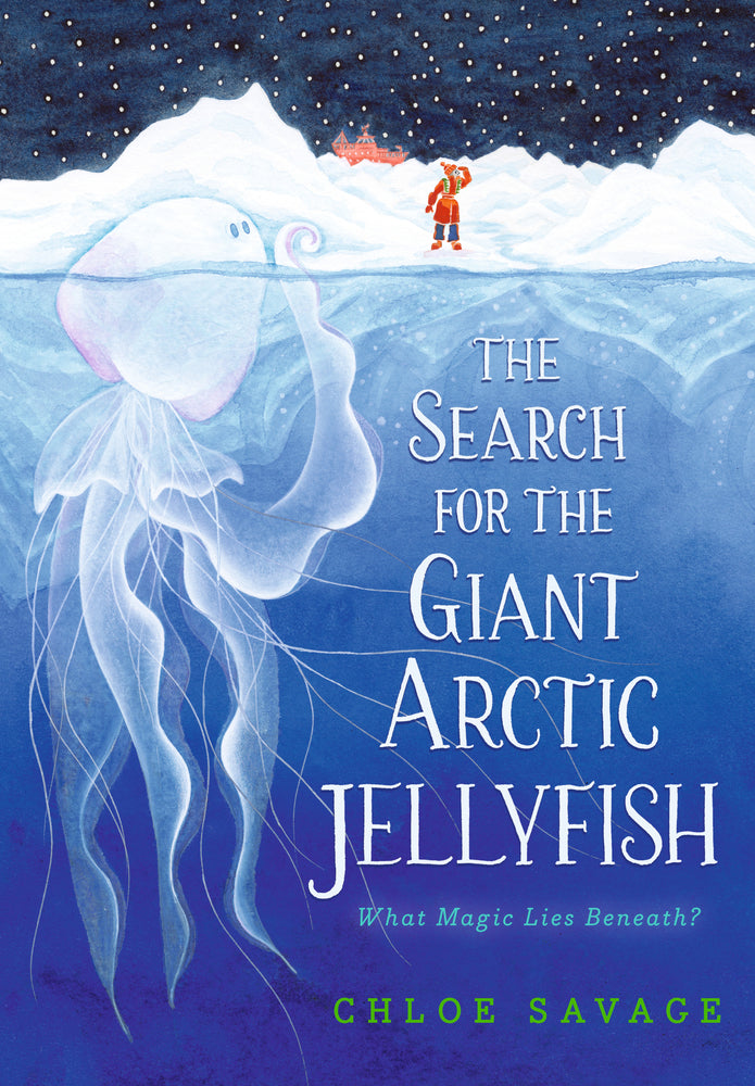 Book cover for The Search for the Giant Arctic Jellyfish