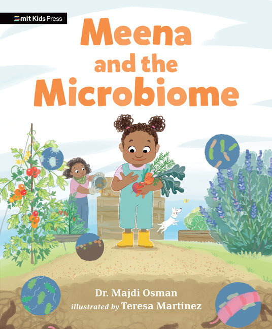 Book cover for Meena and the Microbiome