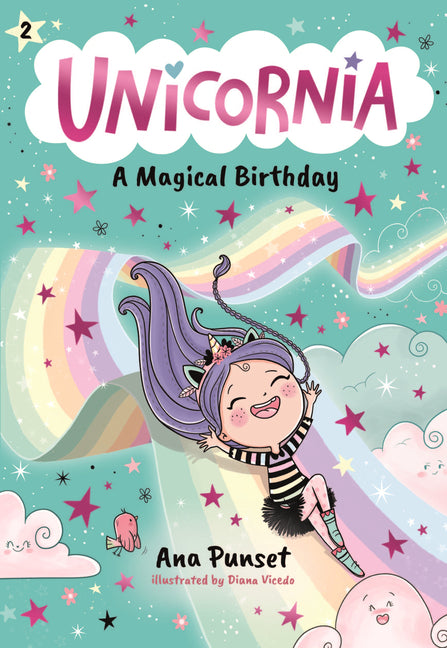 Book cover for Unicornia: A Magical Birthday