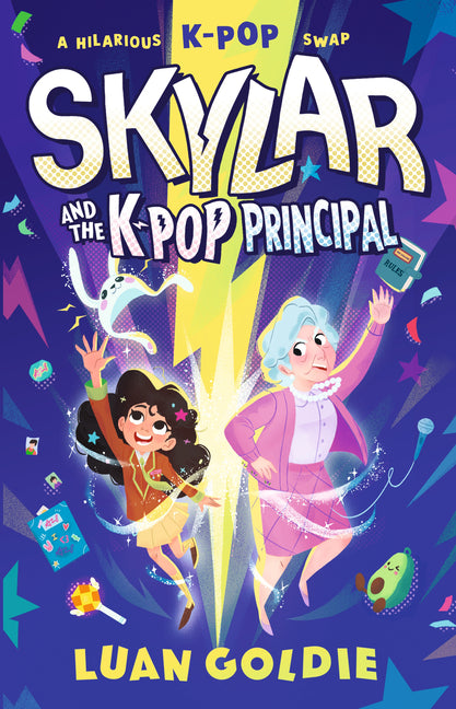Book cover for Skylar and the K-Pop Principal