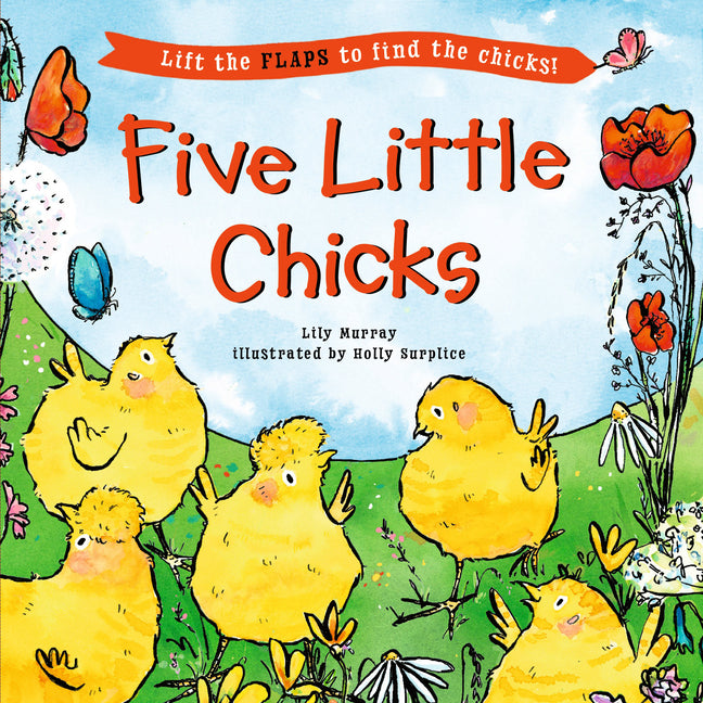 Book cover for Five Little Chicks