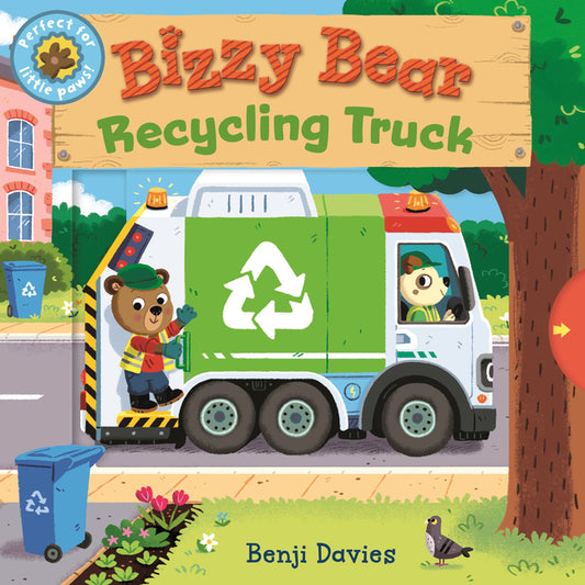 Book cover for Bizzy Bear: Recycling Truck