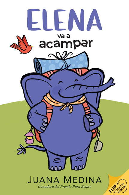 Book cover for Elena Camps/Elena Va a Acampar: A Dual Edition Flip Book
