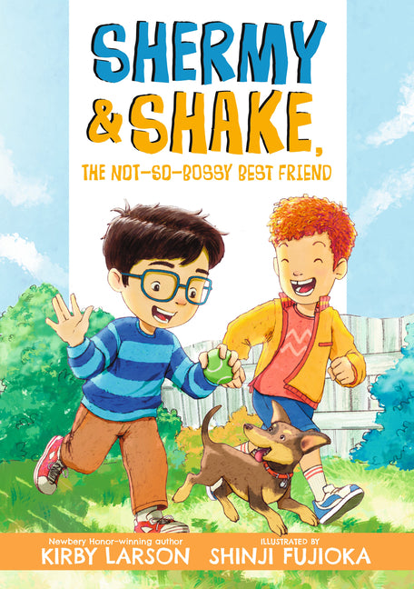 Book cover for Shermy and Shake, the Not-So-Bossy Best Friend