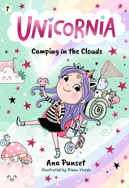 Book cover for Unicornia: Camping in the Clouds