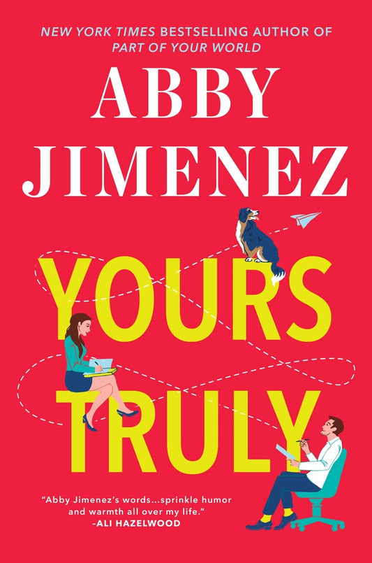Book cover for Yours Truly