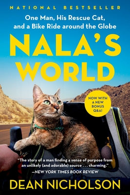 Book cover for Nala's World: One Man, His Rescue Cat, and a Bike Ride Around the Globe