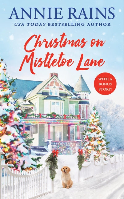 Book cover for Christmas on Mistletoe Lane: With a Bonus Story!