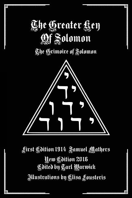 Book cover for Greater Key of Solomon: The Grimoire of Solomon